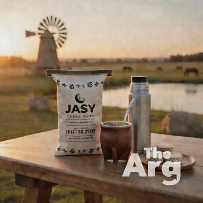 JASY Yerba Mate Tea – Agroecological, 24-Month Aged, Unsmoked