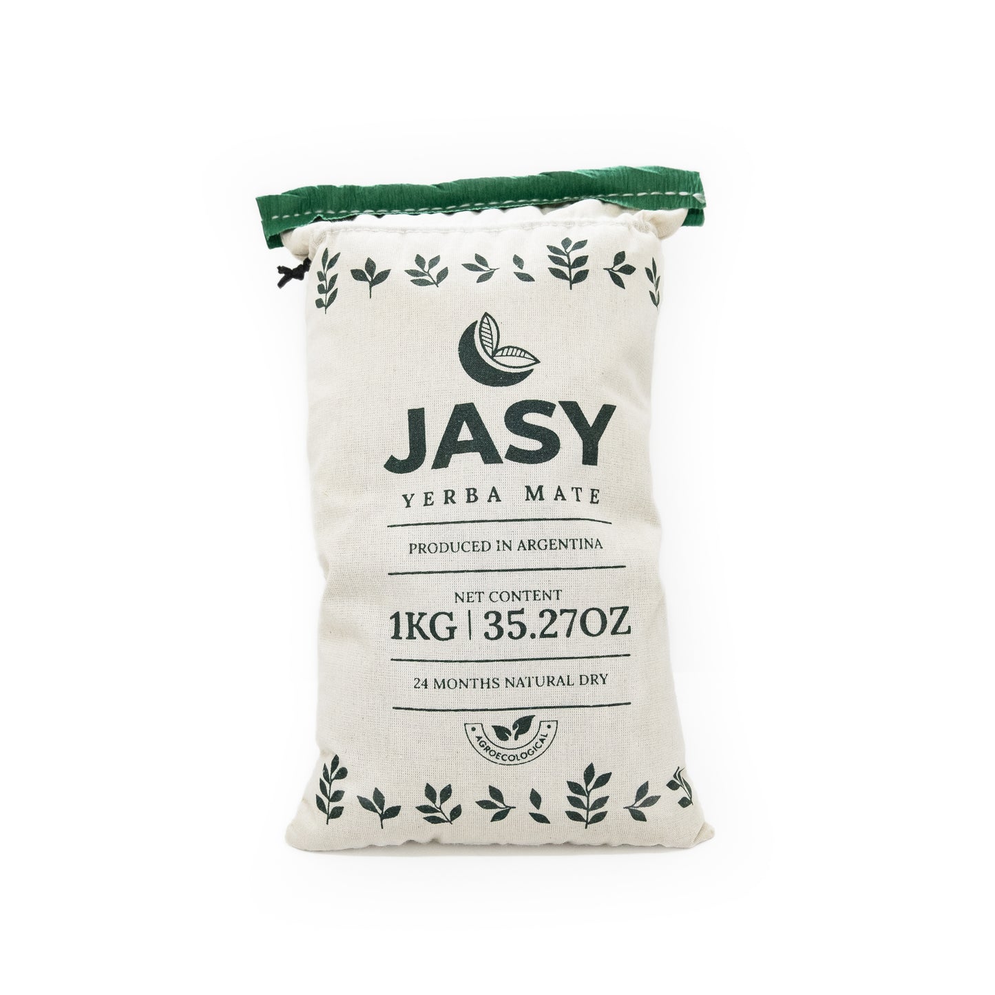 JASY Yerba Mate Tea – Agroecological, Naturally Aged 24 Months, Unsmoked