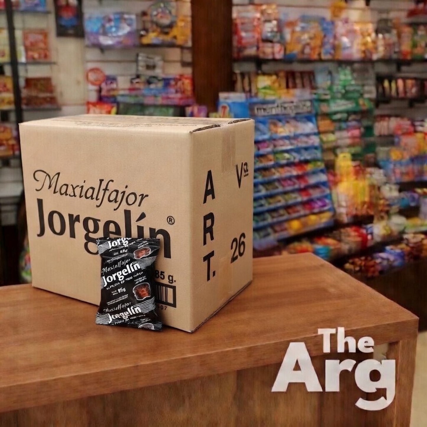 Jorgelín Triple Alfajor Milk Chocolate with Dulce de Leche – 24 Pack 85g Each