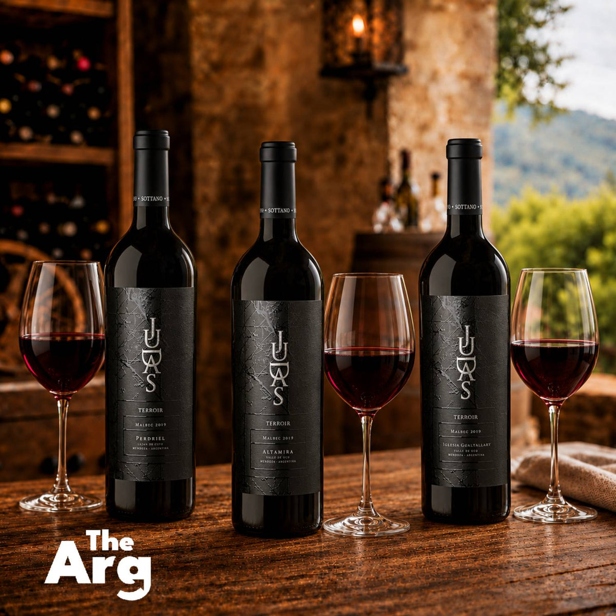La Biblia de Judas Malbec 750ml x 3
