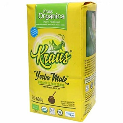 Yerba Mate Organic Kraus 500g/1.1lb