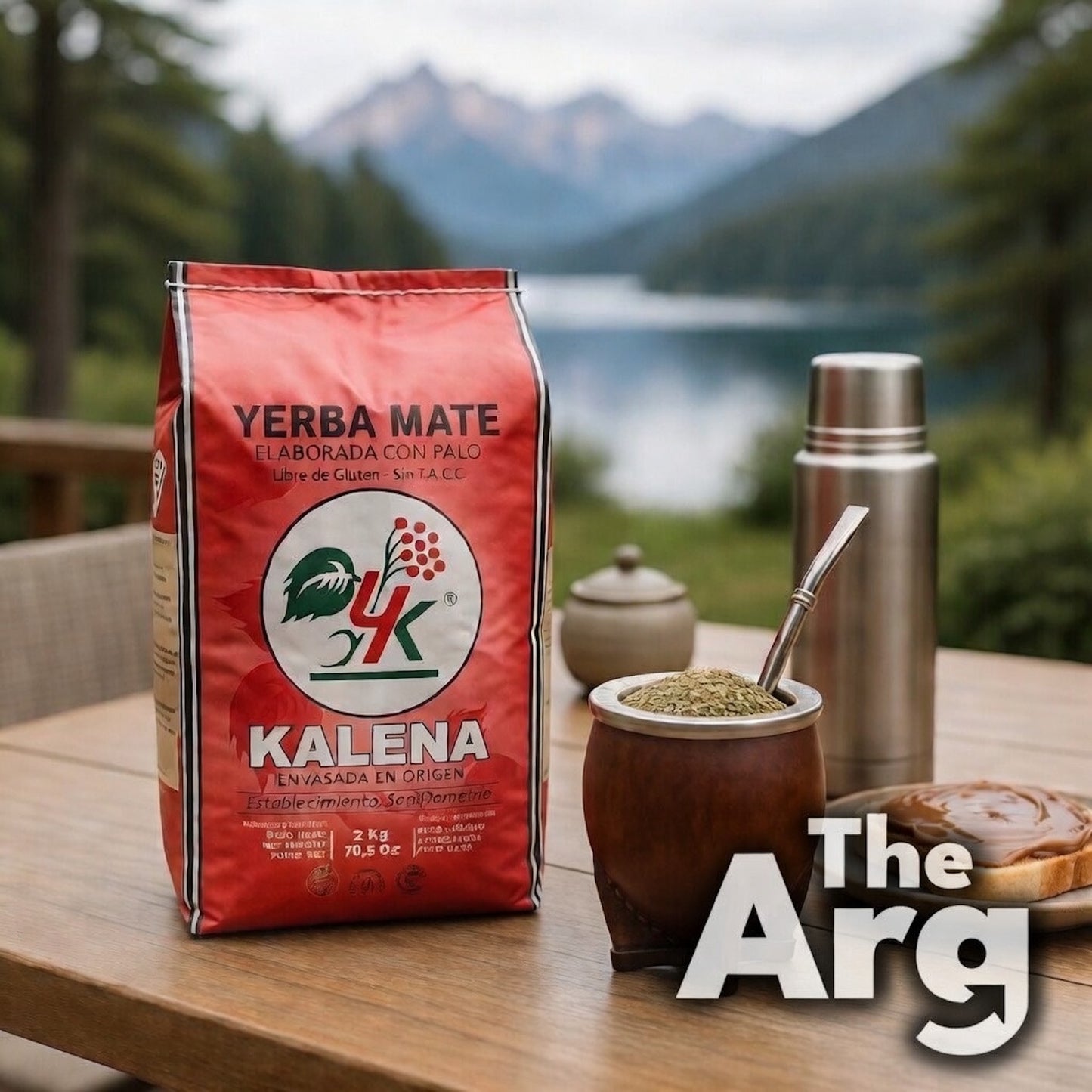 Kalena Traditional Yerba Mate 2kg (4.4 lb) – Agroecological Argentine Loose Leaf Mate
