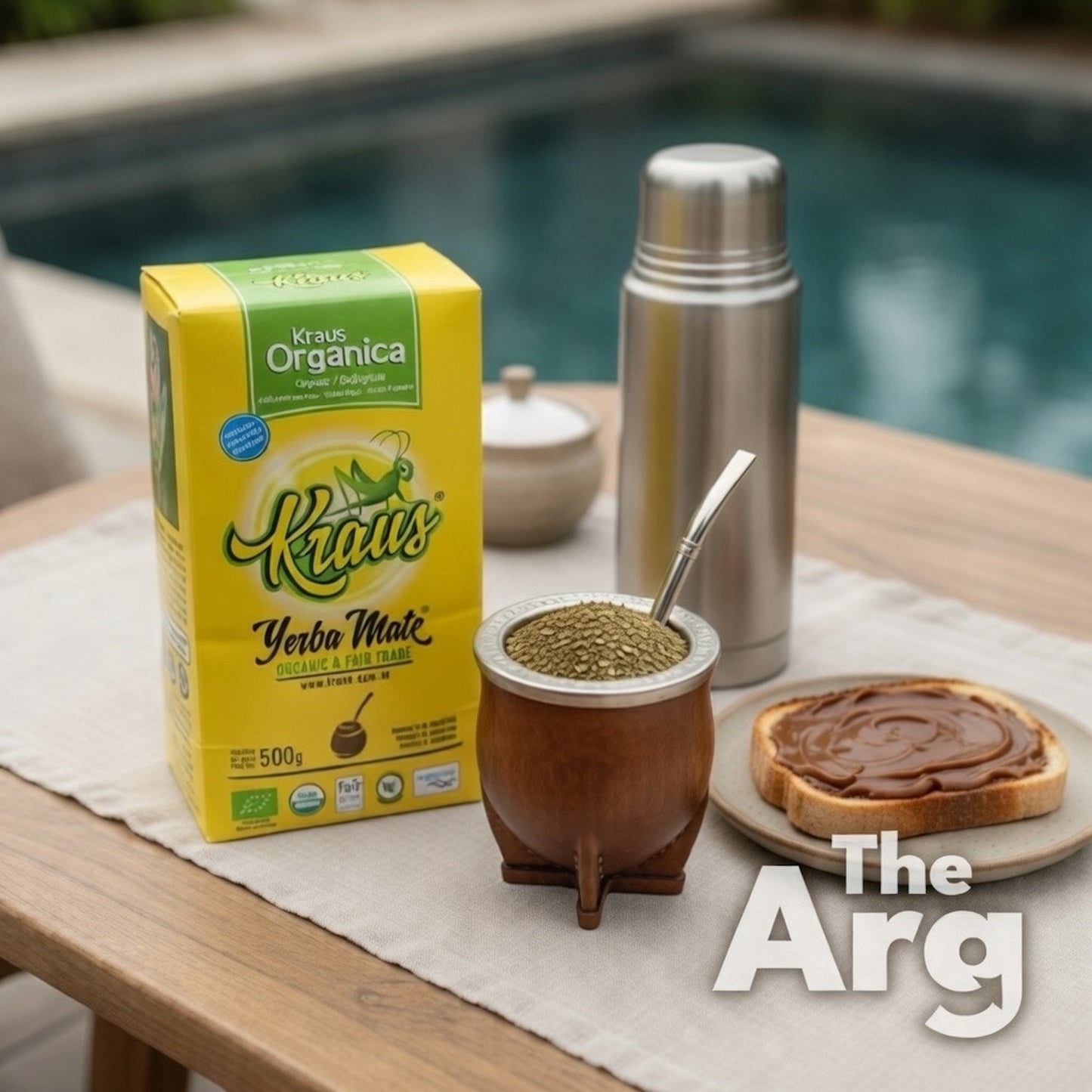 Kraus Organic Yerba Mate 500g – Unsmoked Premium Argentine Herbal Tea