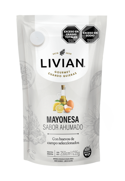 Livian Smoked Flavor Mayonnaise 235 g (8.3 oz) – Premium Argentine Smoked Mayo