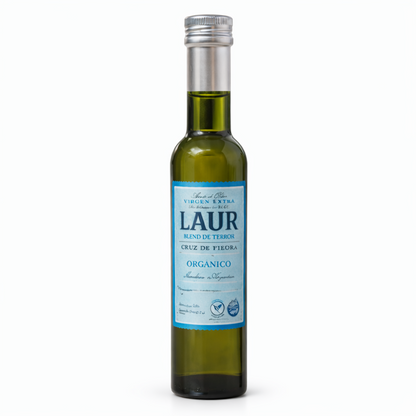 Laur Organic Extra Virgin Olive Oil – Cruz de Piedra Blend (250ml / 8.45 fl oz) | Premium Argentine EVOO from Mendoza