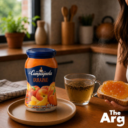 La Campagnola Classic Peach Jam 454g / 1lb