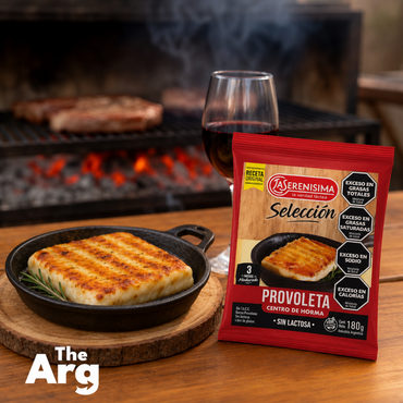La Serenísima Lactose-Free Provoleta Cheese Wheel Center 180 g / 0.39 lb