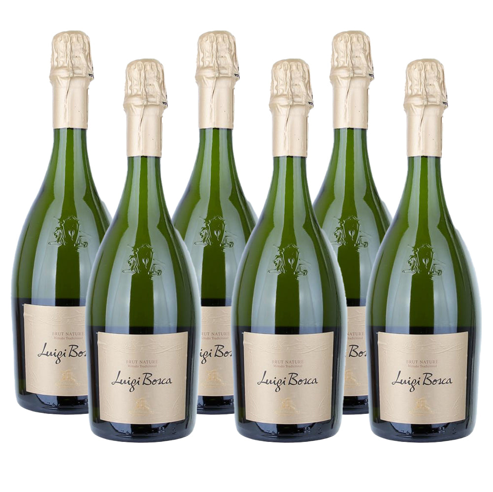 Luigi Bosca Brut Nature 750 ml (box of 6 bottles).