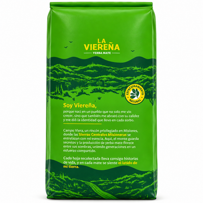 SALE La Viereña Traditional Yerba Mate with Stems – 500g (17.6 oz)