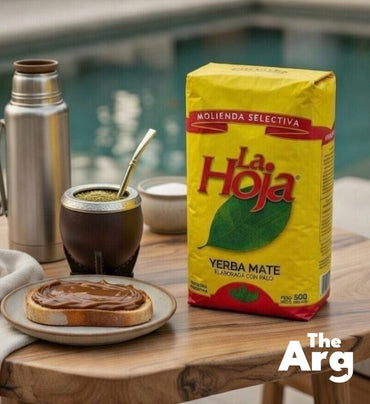 La Hoja Traditional Yerba Mate with Stems 500g