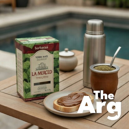 La Merced Barbacuá Yerba Mate 6 Pack (3kg Total) – Premium Smoked Argentine Mate Tea with Stems