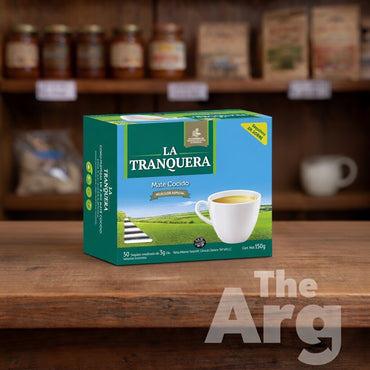 La Tranquera Mate Cocido en Saquitos | Yerba Mate Instantánea (50 Saquitos)