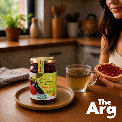 Las Quinas Red Berries Marmalade 420g | No Sugar Added Gluten Free Jam