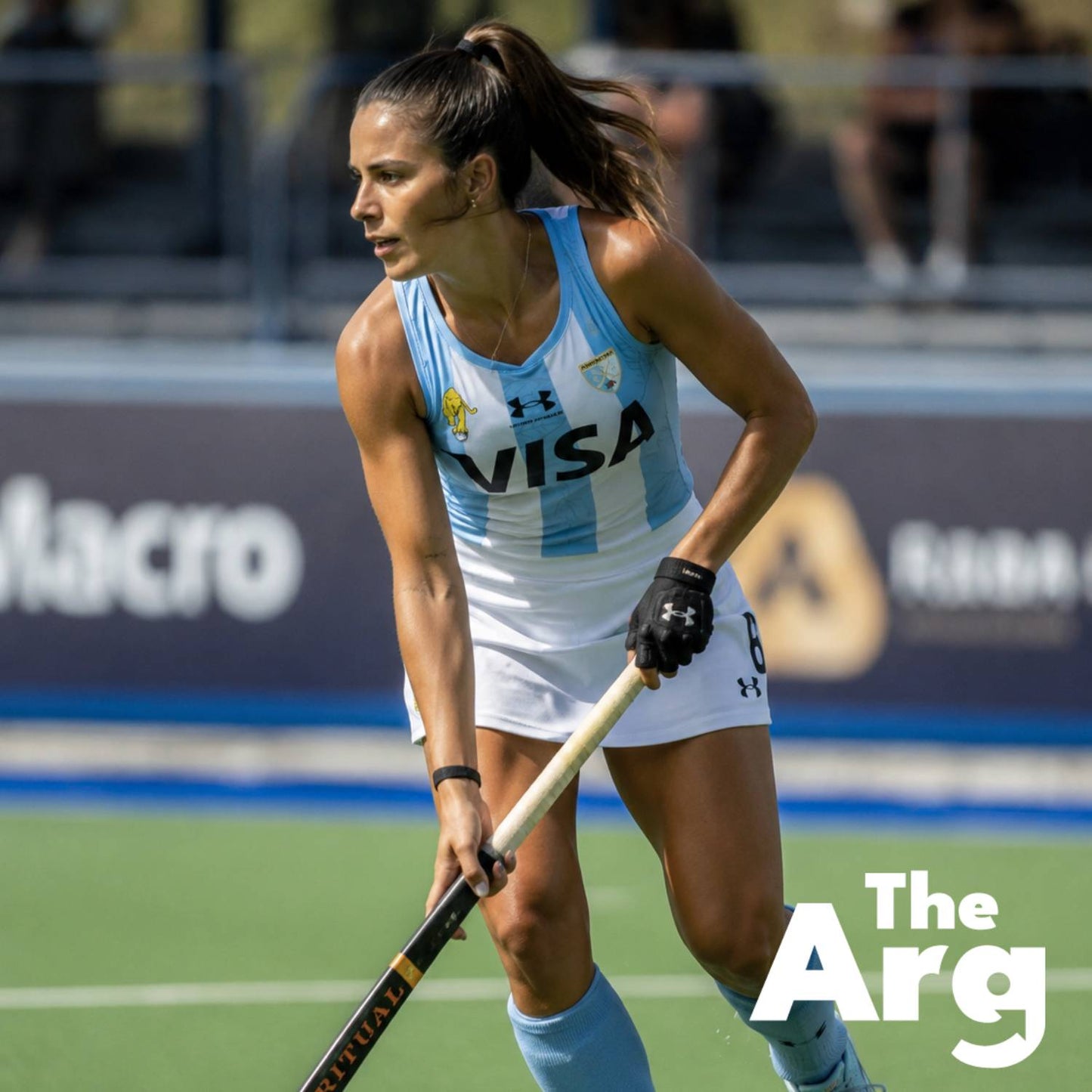 Under Armour Las Leonas Official Home Jersey Argentina Hockey Team