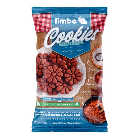 Limbo Mini Whole Grain, Cacao and Coconut 160g/3.47lb