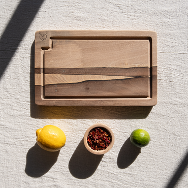Individual BBQ Board – Handcrafted Guayubira Wood