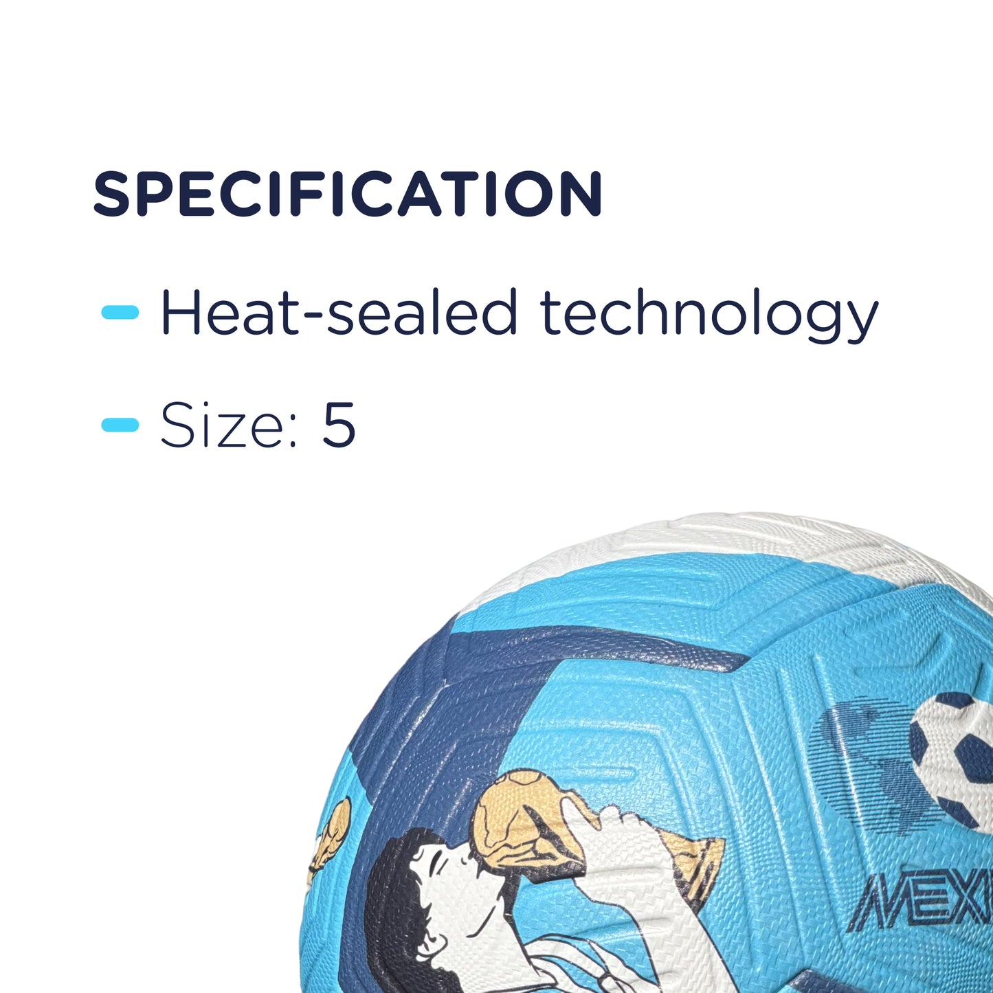 Argentina Heritage Premium Soccer Ball – Exclusive Tribute Edition by The Argentino