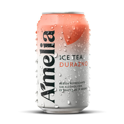 Amelia Ice Tea Peach | Ready-to-Drink Iced Tea 354ml Six-Pack
