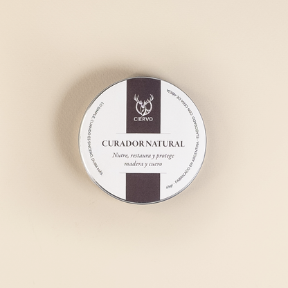 Ciervo Premium Food-Safe Beeswax Wood Conditioner & Polish– Natural Wood Care Balm (45g/1.6 oz)