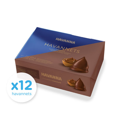 Havanna Havannet Chocolate Cones with Dulce de Leche | Box of 12 | 456 g