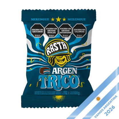 Rasta Argentrico Triple Alfajor – Dulce de Leche & Meringue (100g)