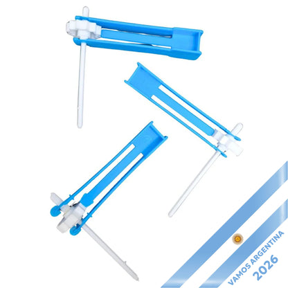 Argentina Plastic Clappers Pack of 12 Fan Noise Makers for World Cup 2026