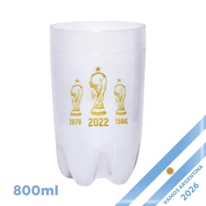 Argentina Plastic Fernet Cup 800ml White Party Cup