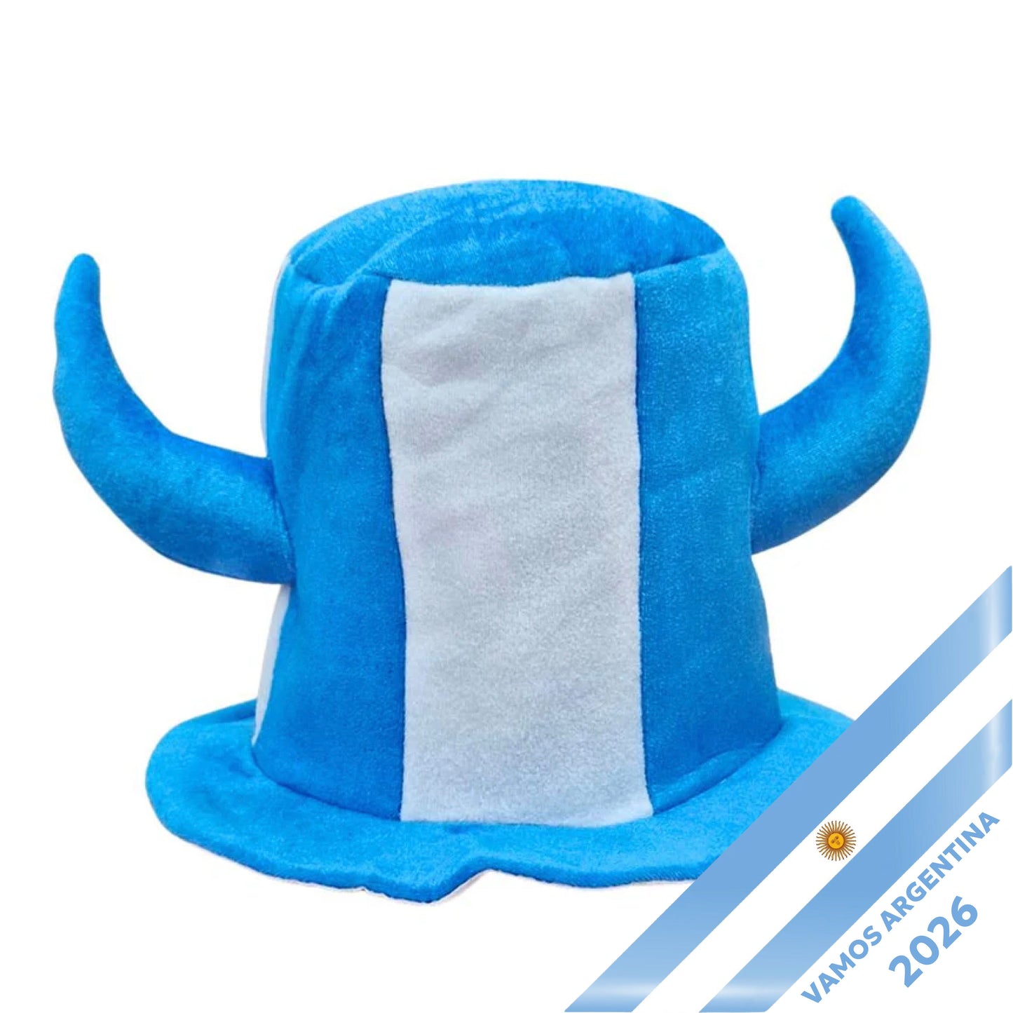 Bull Horn Top Hat Cotton Fan Hat for World Cup 2026 Celebrations