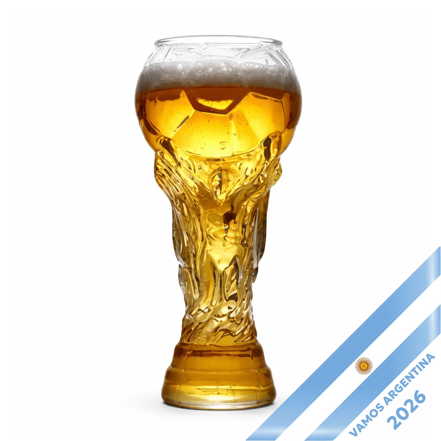 World Cup Trophy Glass 700ml | Argentine Football Celebration Glass