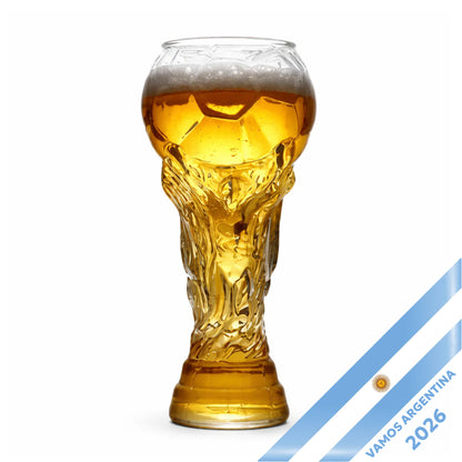 World Cup Trophy Glass 700ml | Argentine Football Celebration Glass