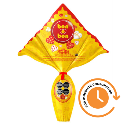 SALE Bon o Bon Milk Chocolate Easter Egg 110 g / 3.8 oz