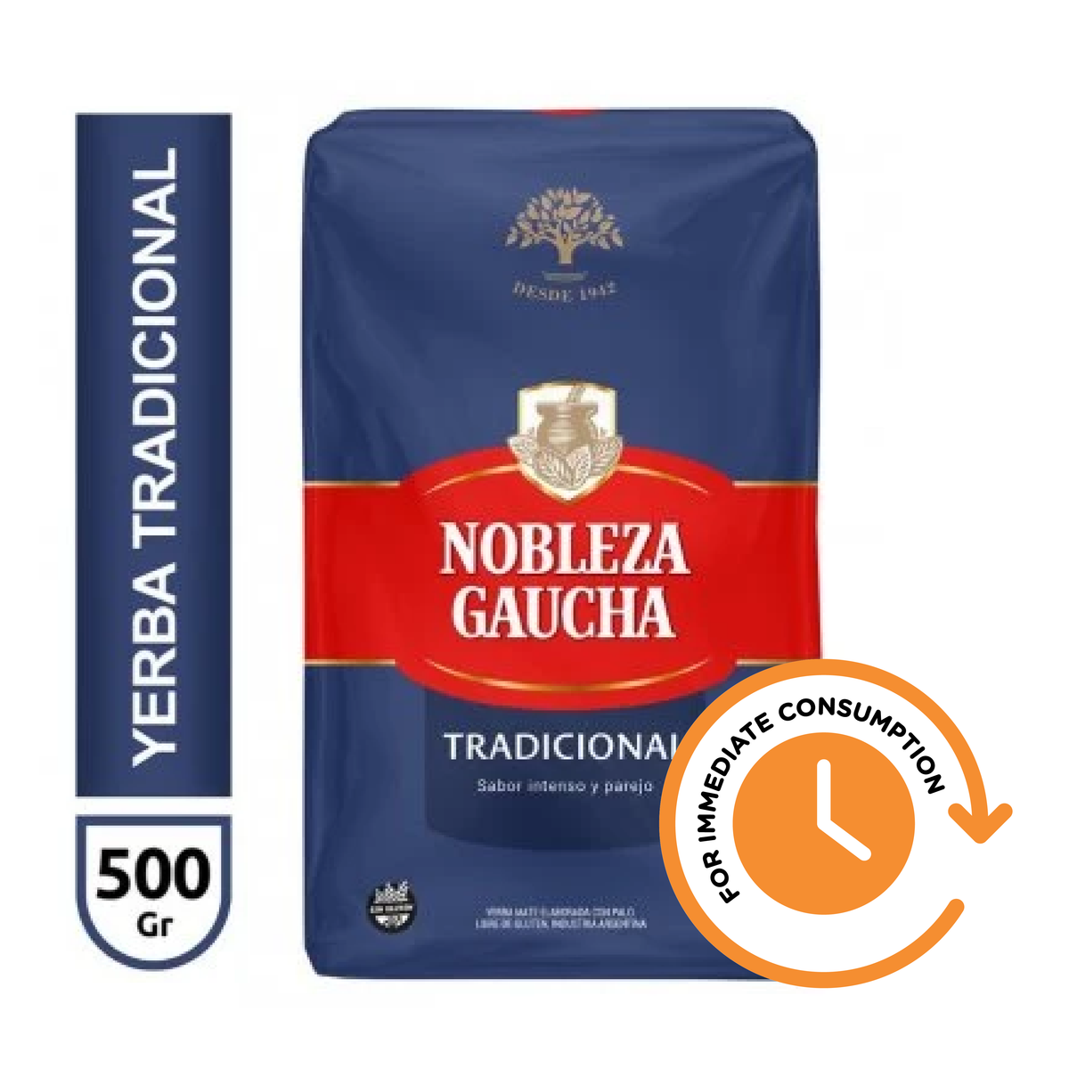 SALE Nobleza Gaucha Traditional Yerba Mate 500g / 1.1 lb  Argentine Mate Tea