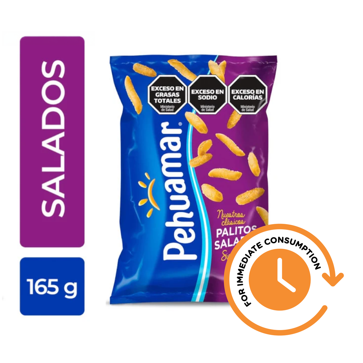 SALE Pehuamar Palitos Salados Classic Flavor, 165g / 5.82oz