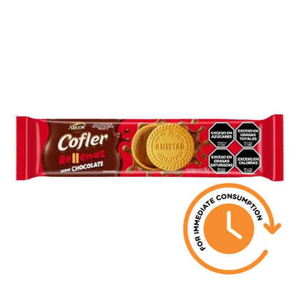 SALE Cofler Choco Cookies - Vanilla Cookies Filled with Chocolate Cream 85g/3.6 oz