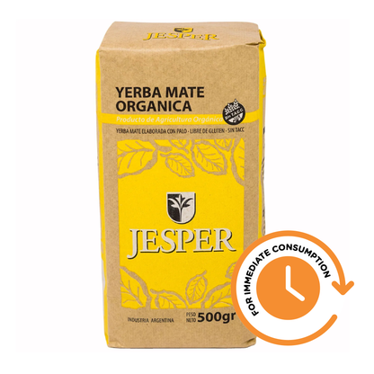 SALE Jesper Organic Certified Yerba Mate 500g / 1.1lb | Argentine Organic Mate Tea