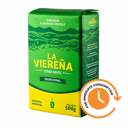 SALE La Viereña Traditional Yerba Mate with Stems – 500g (17.6 oz)