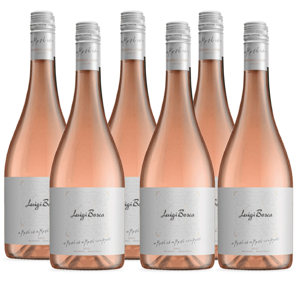 Luigi Bosca Rose is a Rose 750 ml (box of 6 bottles).