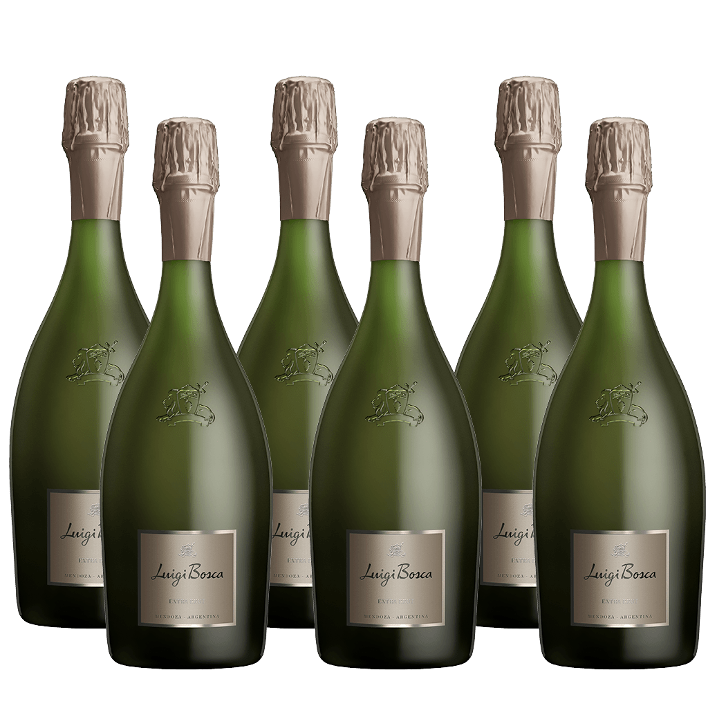 Luigi Bosca Extra Brut Sparkling Wine 750ml (6 Bottles)