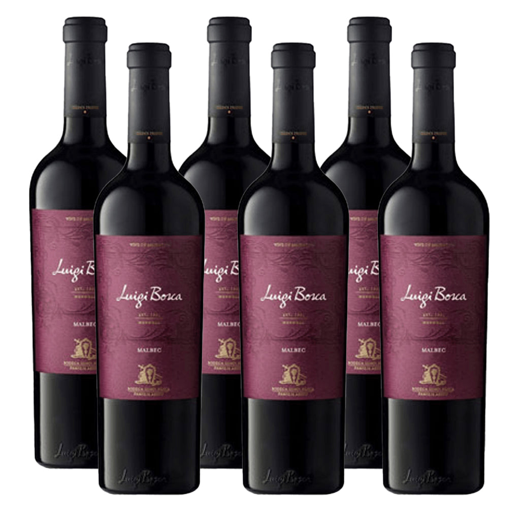 Bodega Luigi Bosca Malbec 750ml (6 Bottles).