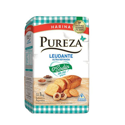 Pureza Self-Rising Flour 0% Sodium Ultra Fine 1kg | No Salt Added