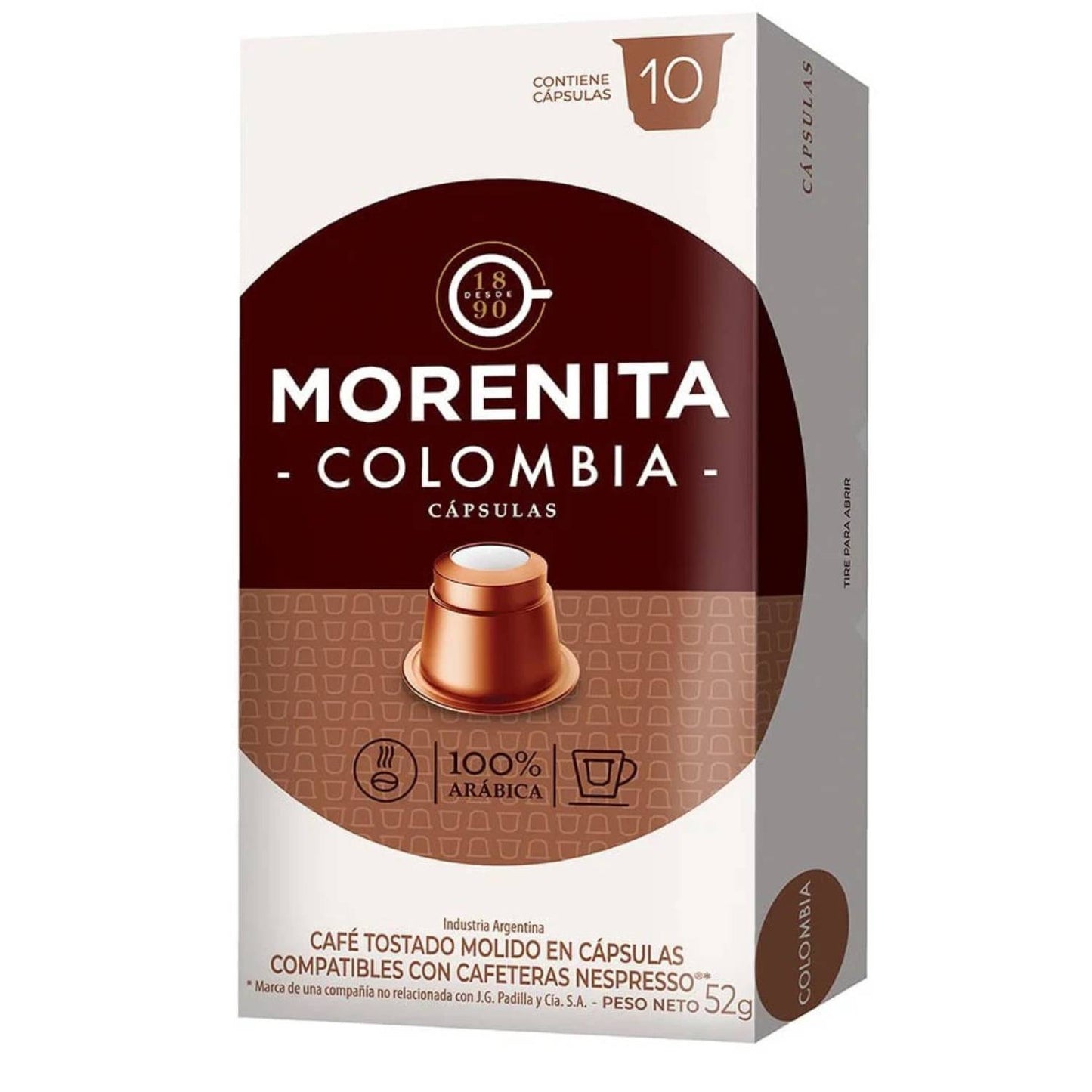 La Morenita Colombia Coffee Capsules 52g | Premium Coffee Capsules