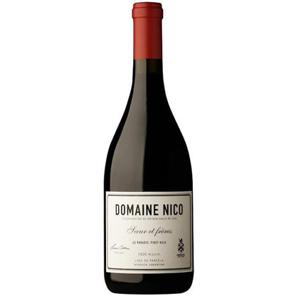 Domaine Nico Le Paradis Pinot Noir 750ml | Premium Argentine Pinot Noir (Case of 6 bottles)