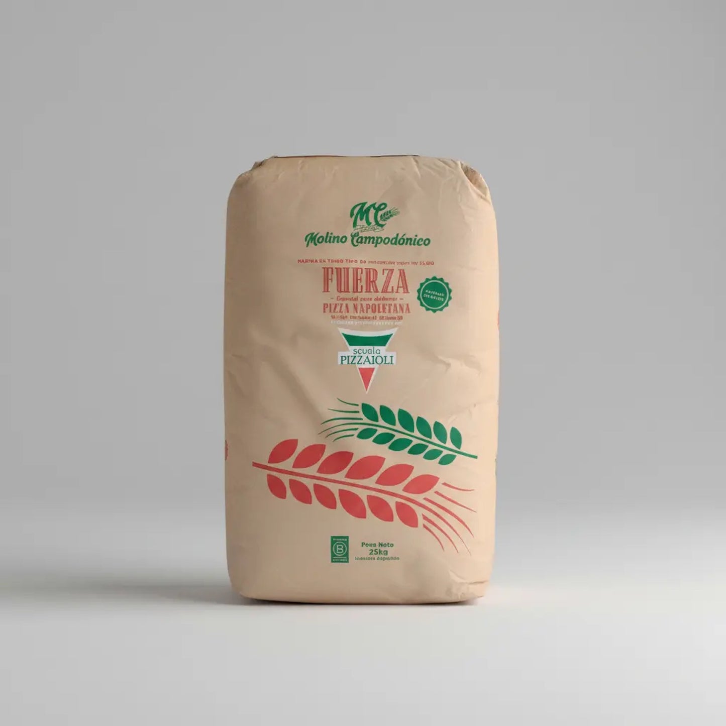 Harina de trigo Pureza 0000 1 kg / 2,2 lb