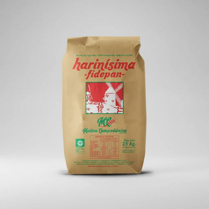 Molinos Campodonico 0000 White Refined Wheat Flour 25kg