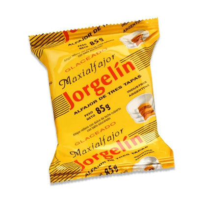 Jorgelín Alfajor Sugar Coated Triple Cookie with Dulce de Leche 85g