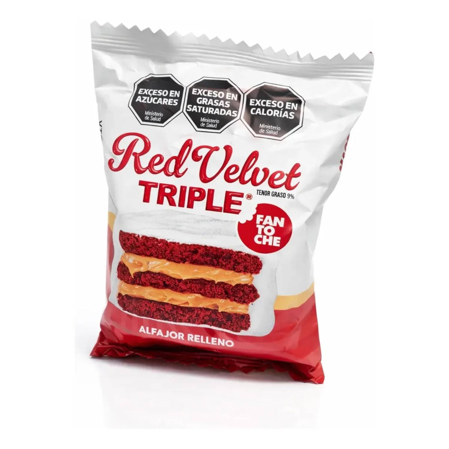 Fantoche Triple Red Velvet Alfajor