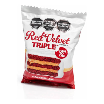 Fantoche Triple Red Velvet Alfajor