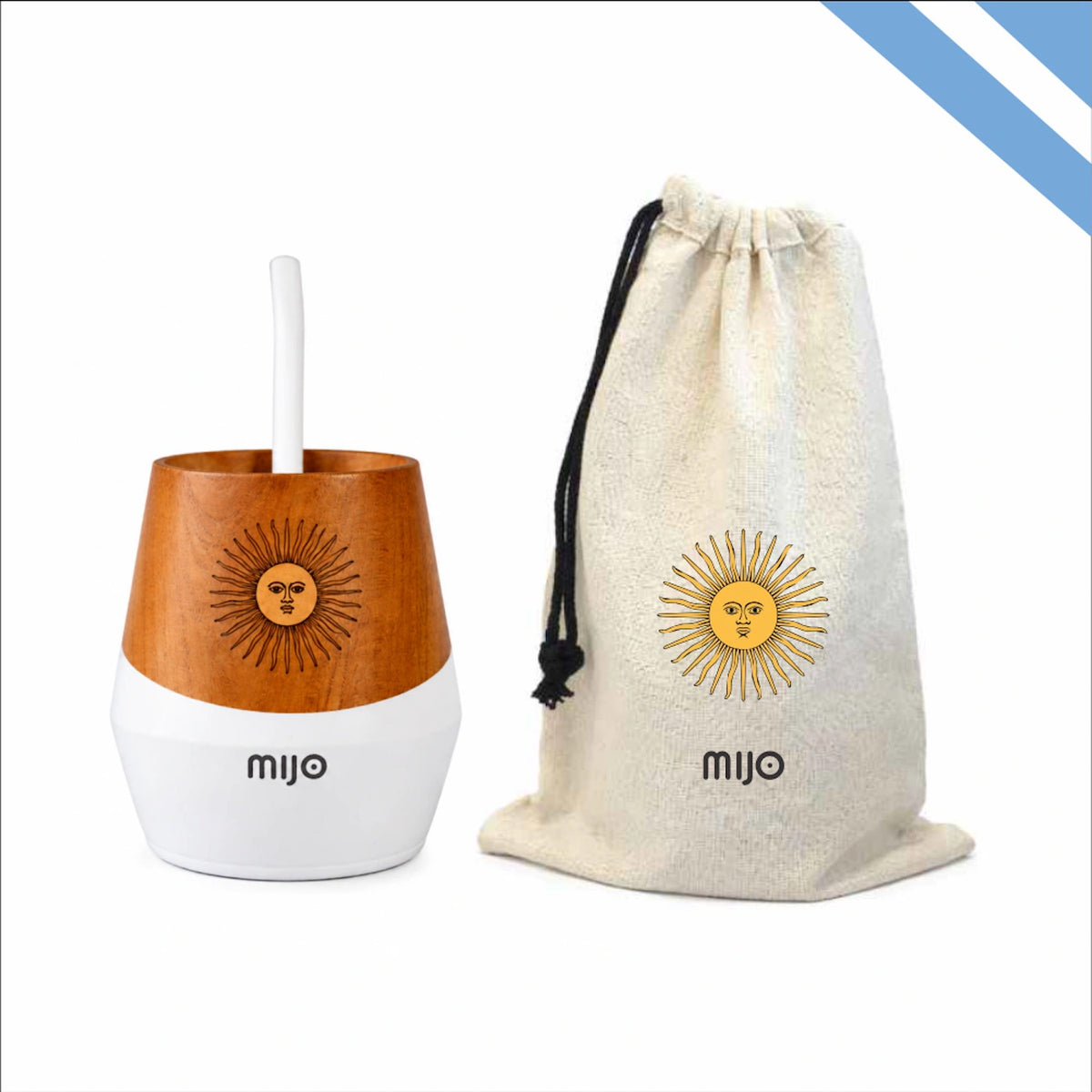 Mijo Wood Mate Set | World Edition Kit Sol Blanco