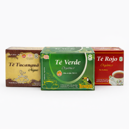 Tucanguá Organic Tea | 25 Individually Wrapped Tea Bags