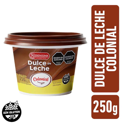 La Serenísima Colonial Style Dulce de Leche 250g